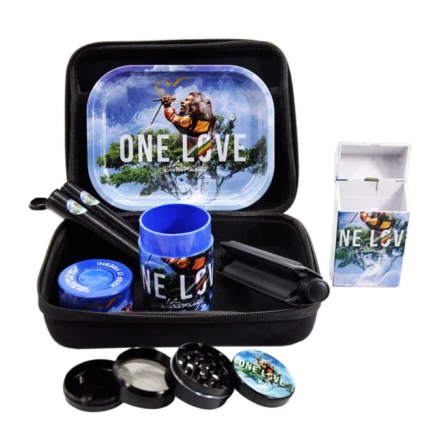 The New Smoking Set Contains Cigarette Tray, Cigarette Grinder, Storage Tank view 2