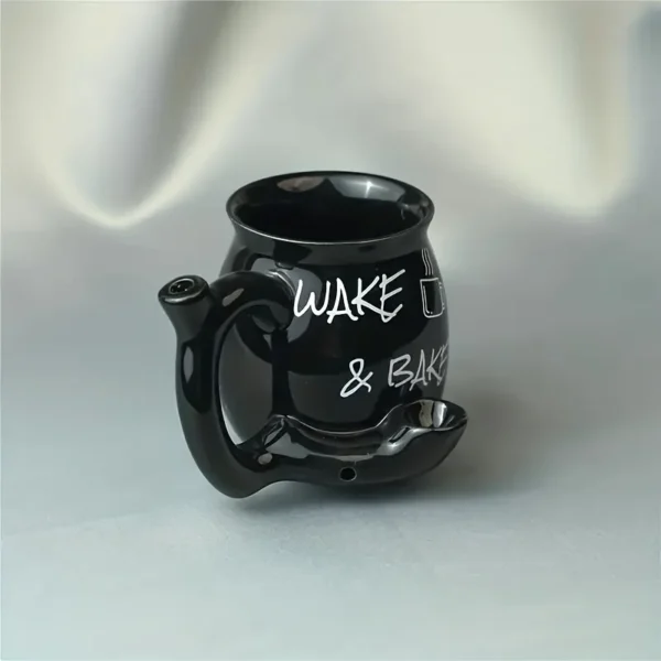 Multifunctional Ceramic Smoking Coffee Cup view 3
