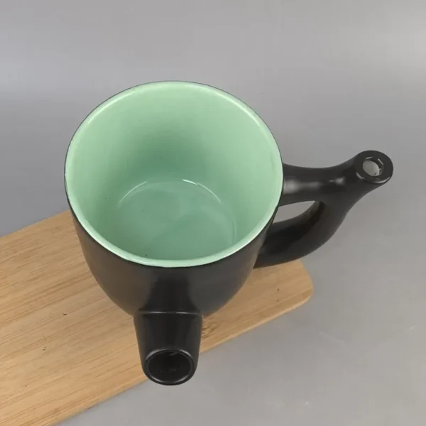 Creative Ceramic Hookah Cup Double Layer view 3