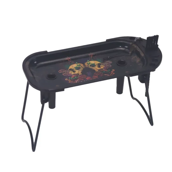 Metal Rolling Tray Cone Loader For King Size And More Size Pre Rolled Cone Foldable Stand Cone Filler Smoking Accessory view 8