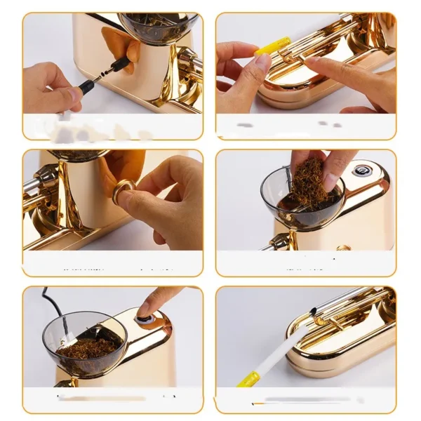 Household Small Electric Cigarette Making Machine Automatic view 2