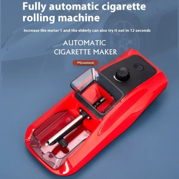 Small Automatic All-in-one Machine High Power Electric Cigarette Rolling Machine view 2