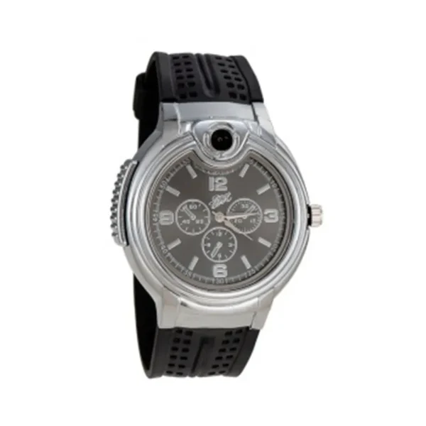 Creative Watch Gas Lighters Metal Multi-purpose Personalized Gas Electronic Flame Lighter Watch Lighter view 5