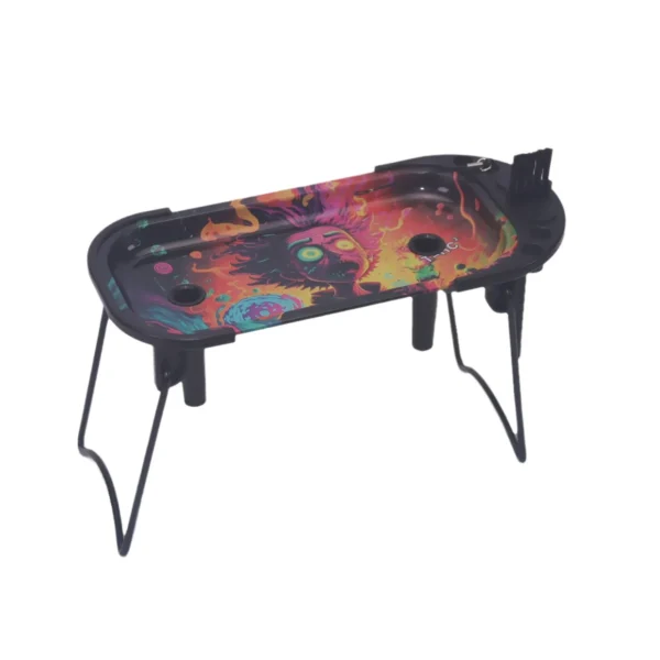Metal Rolling Tray Cone Loader For King Size And More Size Pre Rolled Cone Foldable Stand Cone Filler Smoking Accessory view 9