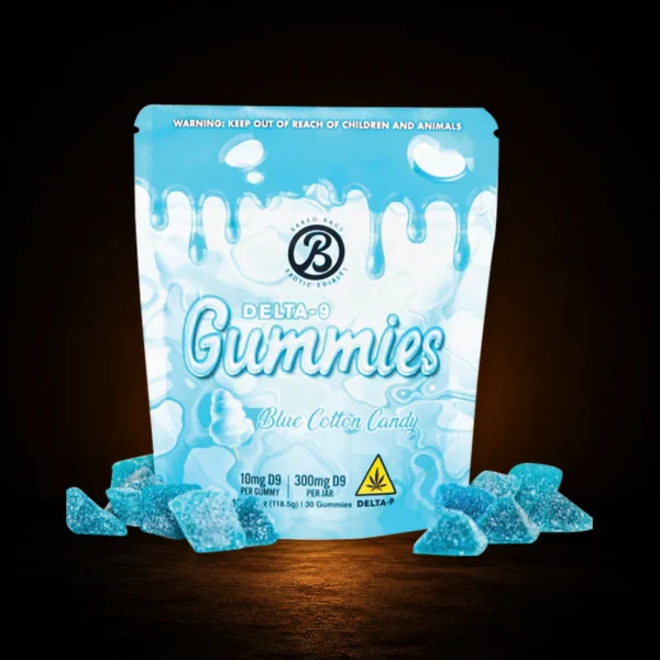 GUMMIES - BLUE COTTON CANDY