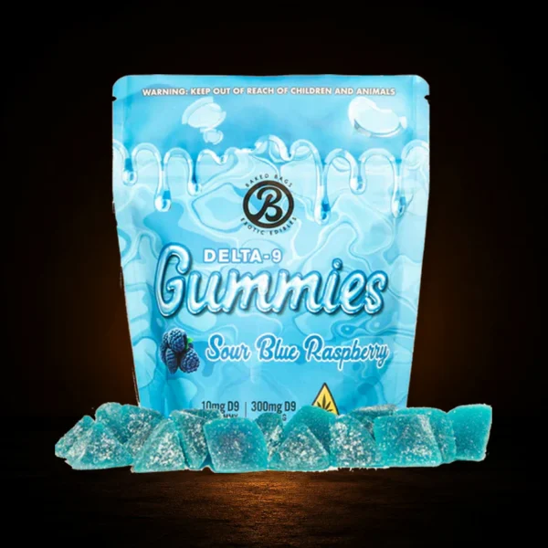 GUMMIES - SOUR BLUE RASPBERRY view 3