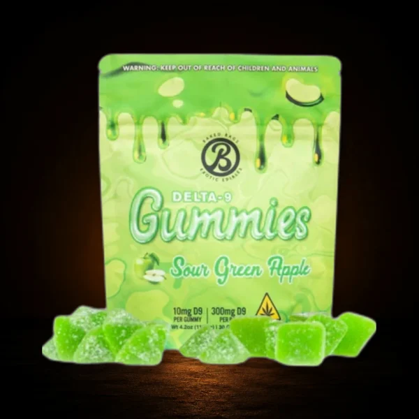 GUMMIES - SOUR GREEN APPLE