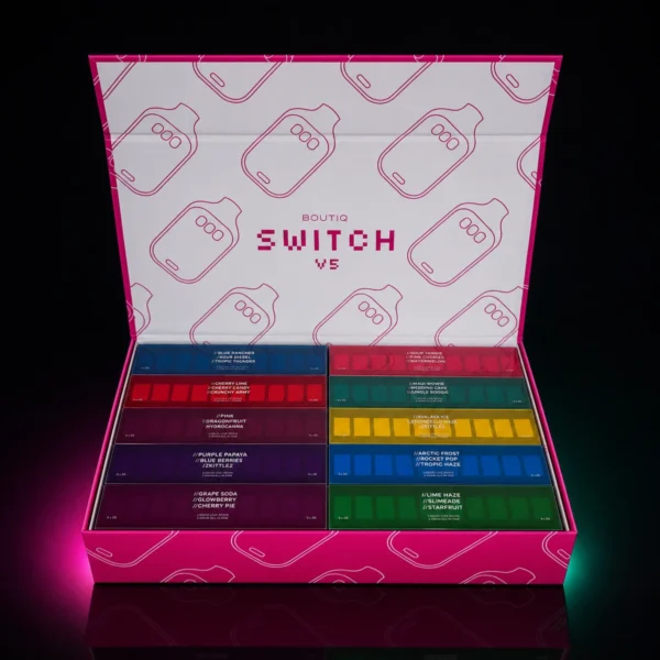 2G BOUTIQ SWITCH V5 — 3-FLAVOR view 4