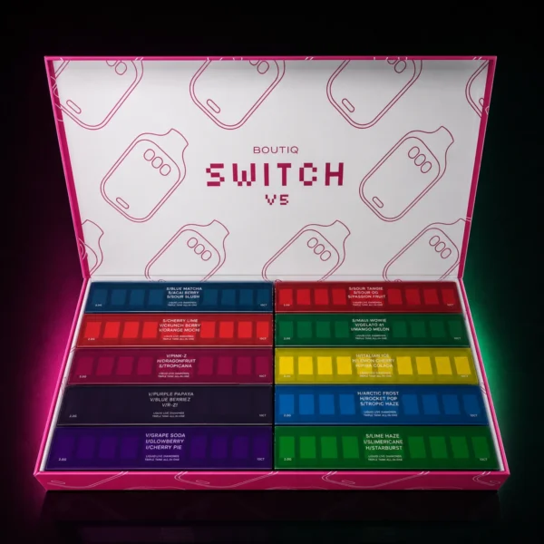 2G BOUTIQ SWITCH V5 — 3-FLAVOR view 5